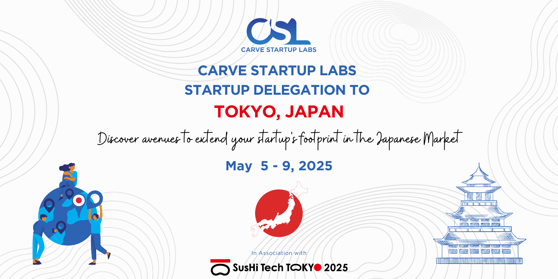 Tokyo, May 2025: Discover avenues to expand your startup’s footprint in the Japanese market with the CSL delegation βοΈπ―π΅